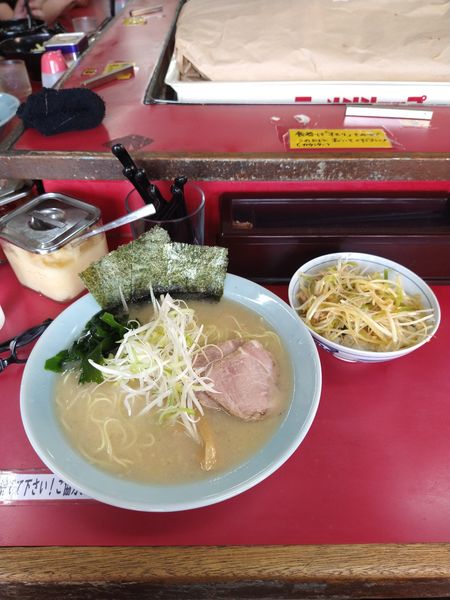 「塩ラーメンセット　1100円」@ラーメンショップ 大師店の写真