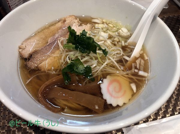 「鶏そば(800円)」@ラーメンむかしや 深谷駅前店の写真