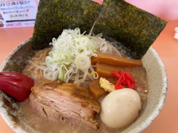 「ど濃厚魚介とんこつラーメン極：980円」@ど濃厚魚介豚骨ラーメン 極の写真