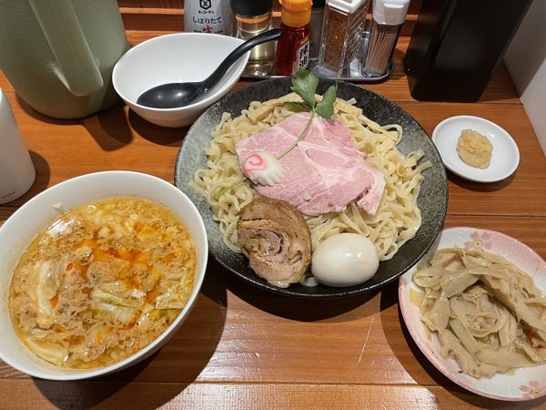 「【限定】背脂味噌つけ麺」@麺屋 真心の写真