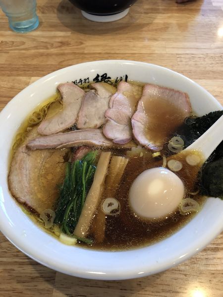 「チャーシュー麺大盛り」@白河手打中華そば 緑川 とら食堂那須塩原分店の写真