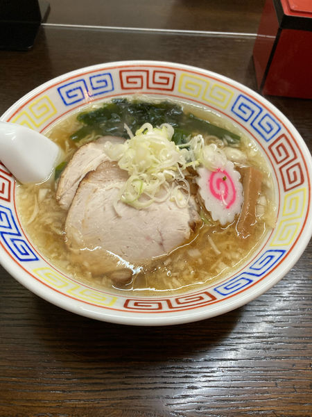 「中華そば+半チャーハン」@らーめん屋 小川の写真