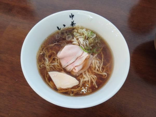 「醤油煮干しそば 竹 800円」@中華そば いち松の写真