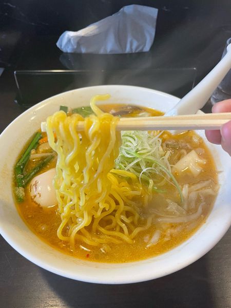 「煮卵ラーメン」@けやき すすきの本店の写真