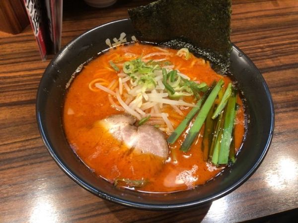 「辛ラーメン」@ラーメン道楽 旗の台店の写真