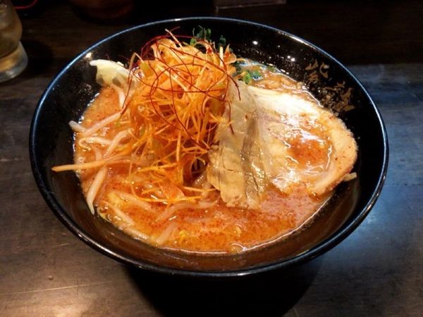 「紅紫龍」@城南らーめん 紫龍 旗の台本店の写真