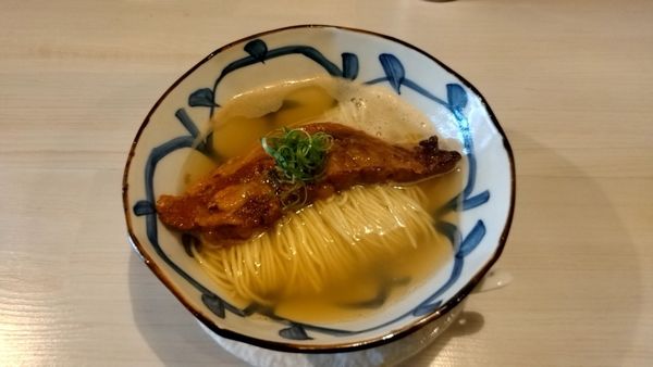 「鯛煮干しの塩そば_800円」@タナカ ロボの写真