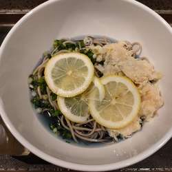 （店舗・期間限定）マーベラスそば　５８０円