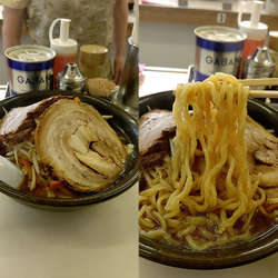 『野菜チャーシューメン(￥1050)』