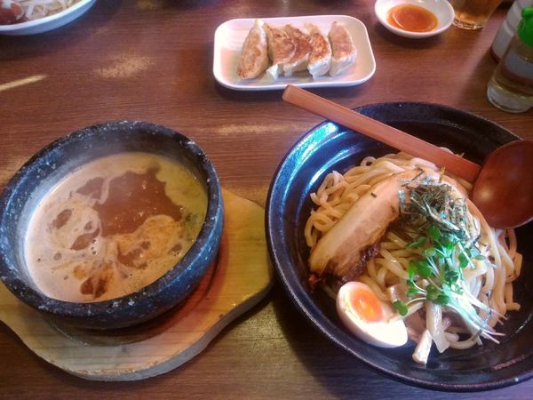「石焼濃厚つけ麺820円」@濃厚つけ麺 みやこ家 宇都宮店の写真