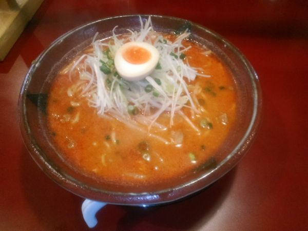 「満天辛麺味噌979円」@満天家 下栗本店の写真