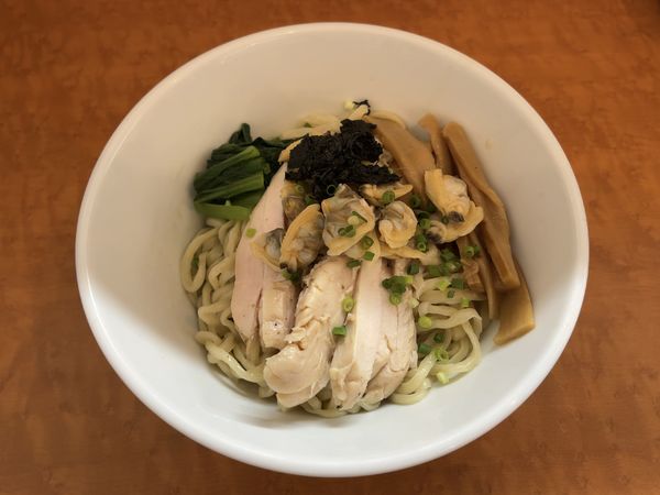 「【限定】あさりとのりの塩まぜそば」@麺処ゆきちの写真