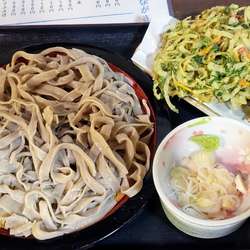 天もりそば ６５０円