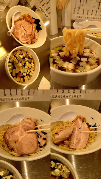 「夏期限定『醤油チャーシューつけ麺(¥1030)』を魚粉抜き」@らーめんと餃子かんなの写真