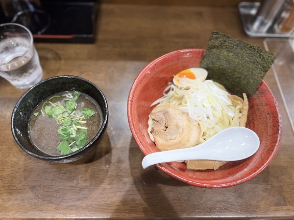 「限定3 坂戸つけめん1050円」@自家製多加水極太麺 ISAMIの写真