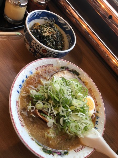 「元ラーメンセット　麺大盛り」@蔵前元楽 総本店の写真