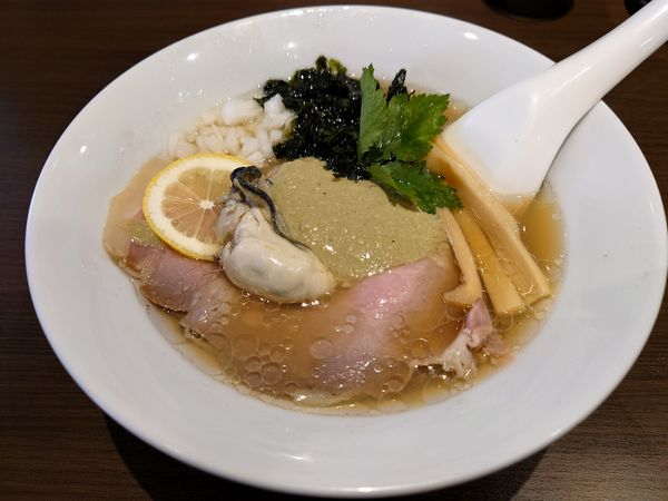 「かきそば」@寿製麺よしかわ 坂戸店の写真