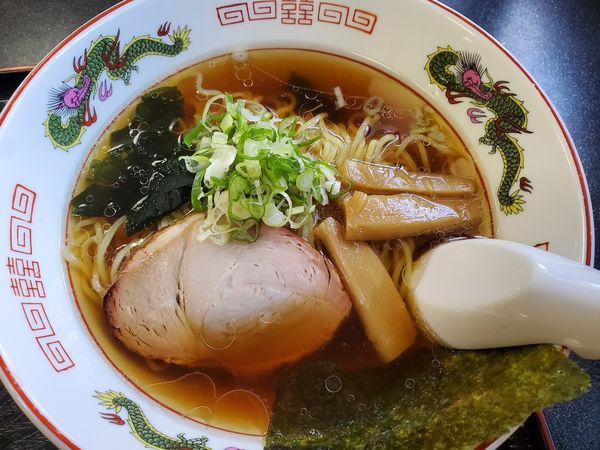 「ラーメン７００円」@はやぶさ温泉 食事処の写真