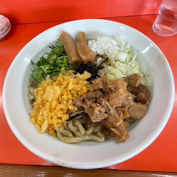 「にぼまぜ（850円）」@麺や 松辰の写真