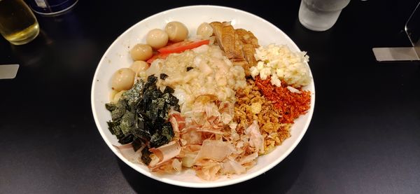 「冷やし中華（ノーマル）、味付うずら」@豚風。の写真
