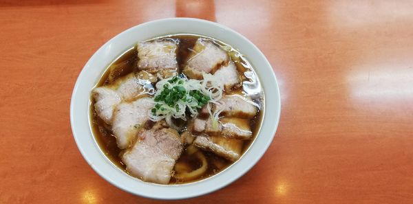 「チャーシューメン濃口大盛り1050円」@日陰の写真