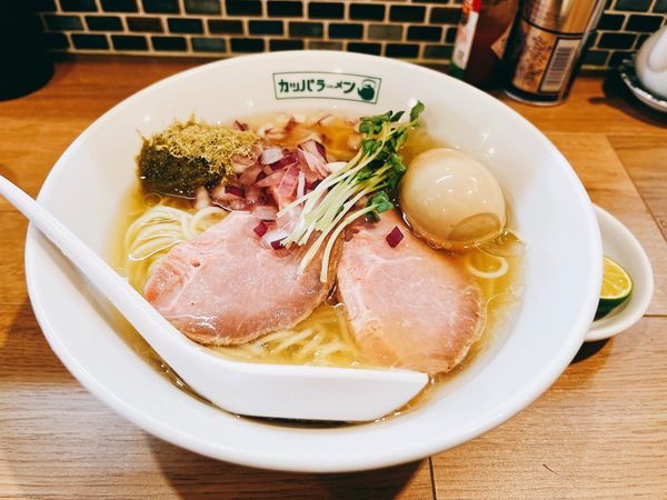 「味玉冷やし煮干しらーめん」@らーめん ニューカッパの写真