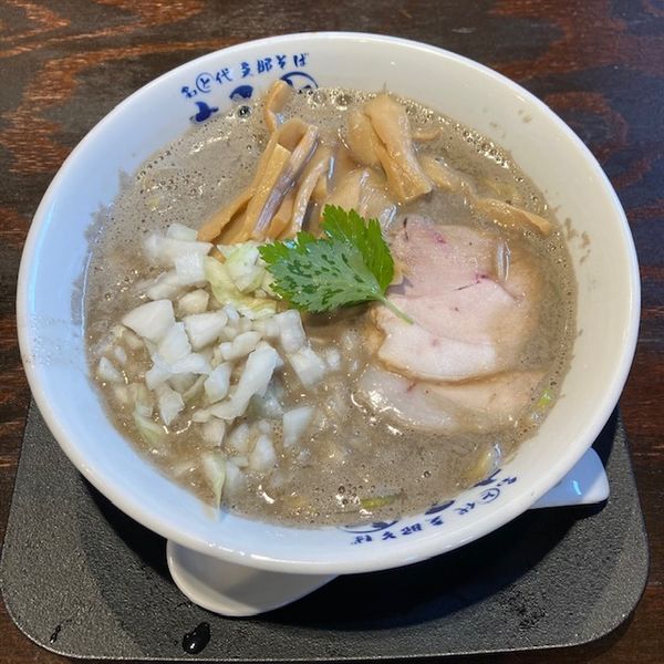 「百式煮干そば 880円」@煮干しそばまると 中野分店の写真