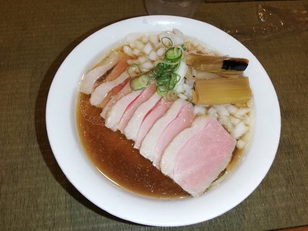 「鴨コンフィ麺」@らーめん 鴨to葱の写真