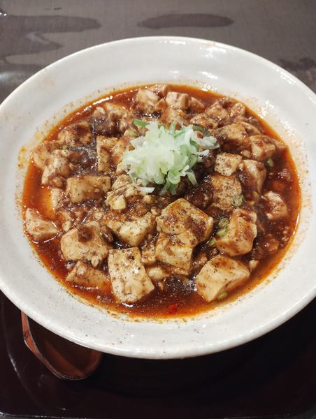 「四川風麻婆豆腐麺(手打ち麺)(大盛無料)」@麺処 志庵の写真