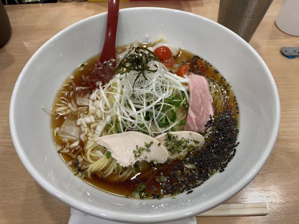 「冷やしラーメン大」@スミレ食堂の写真