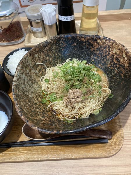 「汁なし担担麺」@汁なし担担麺専門 キング軒 銀座出張所の写真