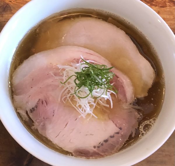 「煮干しそば　950円」@中華そば しば田の写真