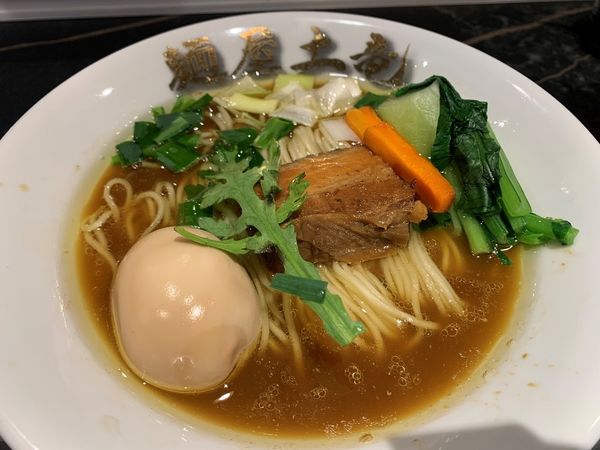 「らーめん＋サービス味玉」@新浦安 麺屋土竜の写真