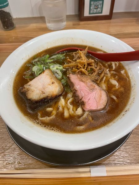 「喜多方ラーメン煮干し」@麺や 七彩 八丁堀店の写真