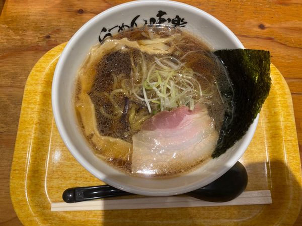 「焼き醤油ミニラーメン」@利尻らーめん 味楽 新横浜ラーメン博物館店の写真