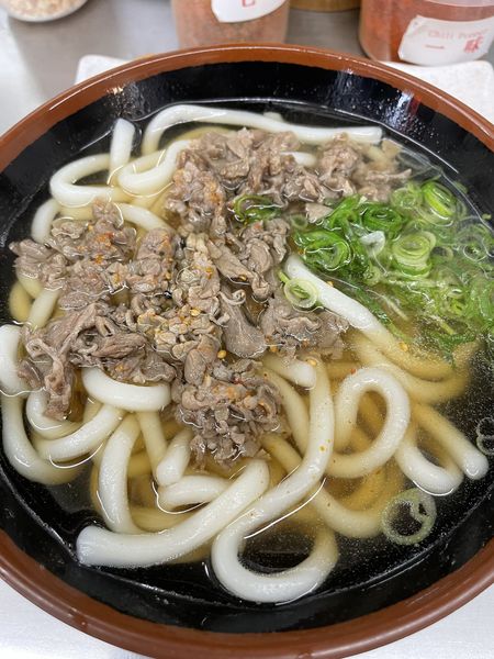 「肉うどん」@錦そばの写真