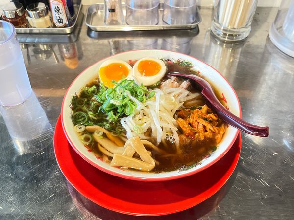「特製中華そば」@中華そば アサヒ製麺 なんばラーメン一座店の写真