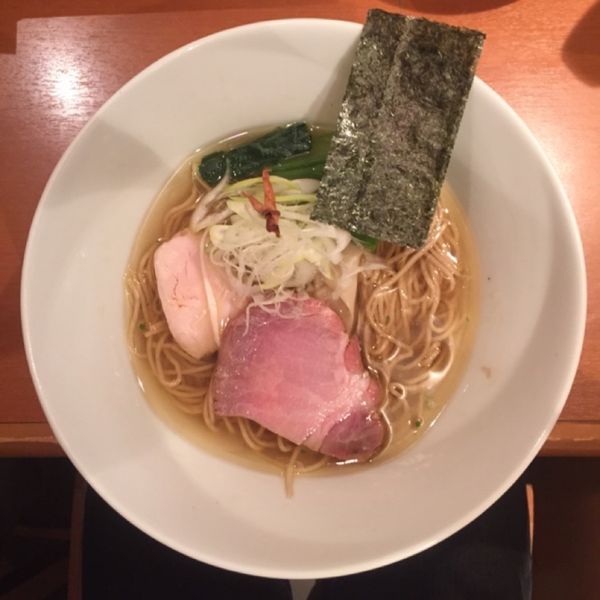 「塩そば」@饗 くろ㐂の写真