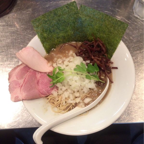 「濃厚煮干豚骨」@さんじの写真