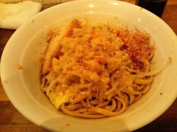 「まぜそば」@麺処 MAZERUの写真