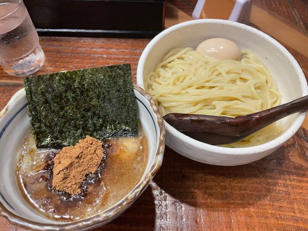 「味玉つけ麺」@麺処 井の庄 立川店の写真