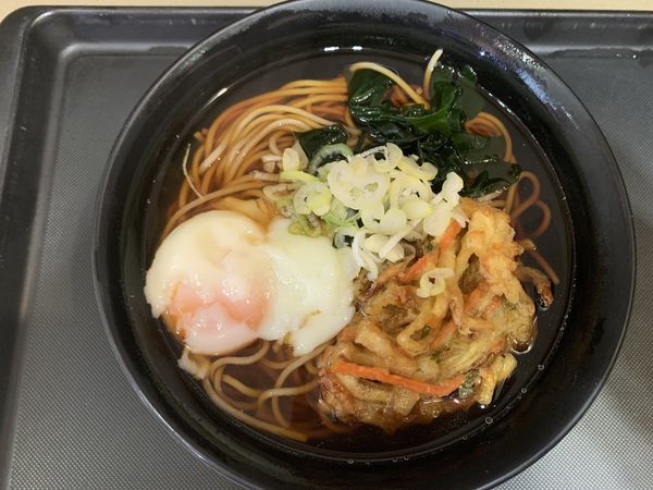 「朝天玉そば(360円)」@名代富士そば 五反田店の写真