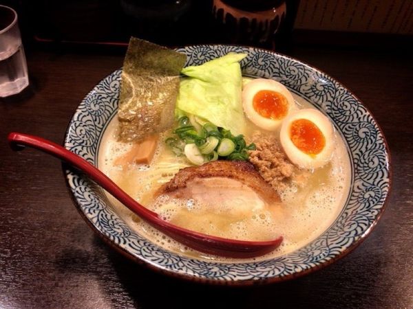 「味玉濃熟 鶏そば」@鶏そば かぐら屋の写真