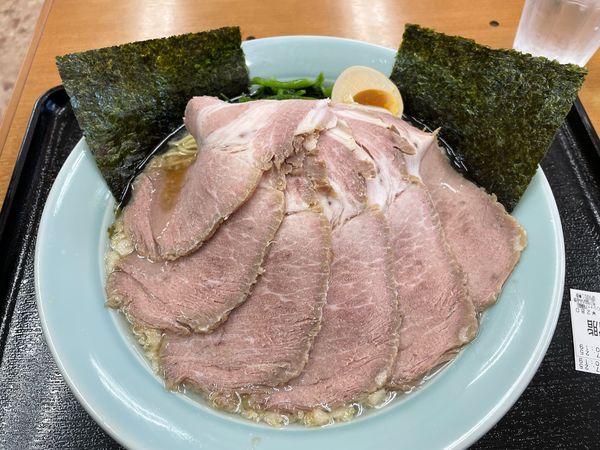 「ネギチャーシューメン（背脂プラス）」@ラーメンショップ椿 稲城店の写真