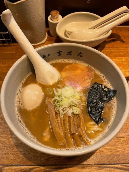 「『味玉ラーメン』　1000円」@麺屋吉左右の写真