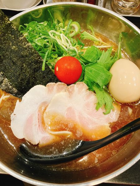 「冷やし煮干しそば」@麺匠 濱星 溝の口店の写真