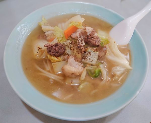 「三色湯麺」@中國料理 桔梗園の写真