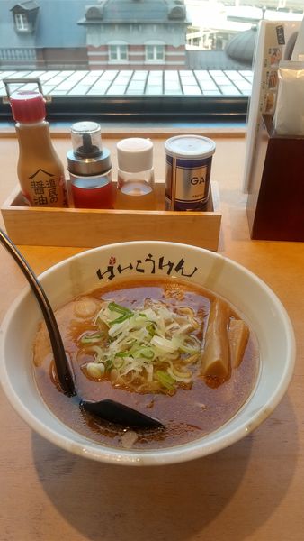 「しょうゆラーメン850円」@ばいこうけん 東京の写真
