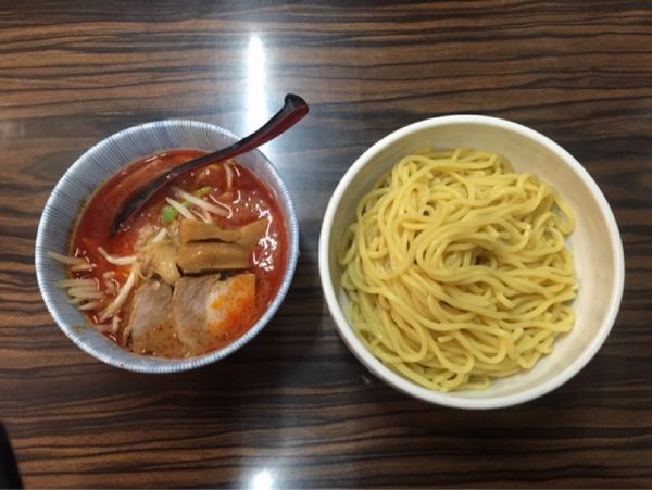 「辛味噌つけ麺」@味噌麺処 花道庵の写真