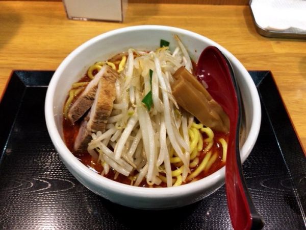 「煮干辛味噌ラーメン」@味噌麺処 花道庵の写真